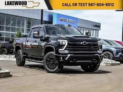 Duramax Z71 | Power Sunroof | Leather Heated Bucket Seats | 5th Wheel Prep | 20 Black Alloys | Accid...
