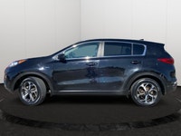 Used 2022 Kia Sportage LX for Sale in Edmonton, AB | Low Mileage (79,841 km) | Black Cherry | Apple... (image 1)