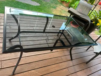 Glass patio table app 5x3, View more