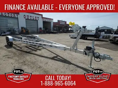 NEW Commander 27-29ft Boat Trailer from Venture Trailers - Fits 27-29ft Boat - Vortex Hubs - Aluminu...