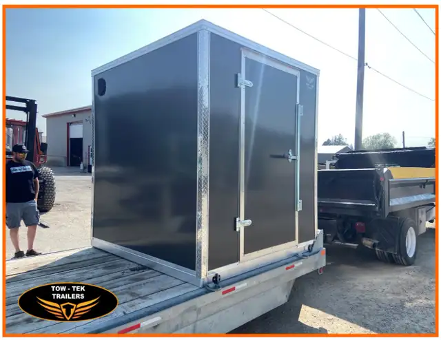 Trailer Storage Box, Wide fits all flatbeds, custom size  in Cargo & Utility Trailers in Mississauga / Peel Region - Image 7