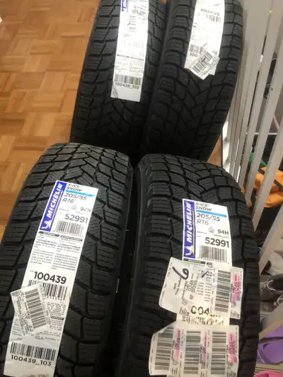 205/55/16 Michelin x ice snow Winter Tire Brand New snow tires 6 year manufacture warranty with Mich...