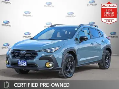 Recent Arrival! Odometer is 1887 kilometers below market average! Blue 2024 Subaru Crosstrek Onyx AW...