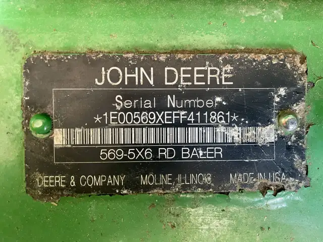 2015 John Deere 569 Round Baler in Farming Equipment in Saskatoon - Image 8