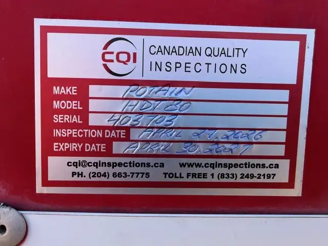 Potain HDT 80 Self Erect Crane in Heavy Equipment in Calgary - Image 3