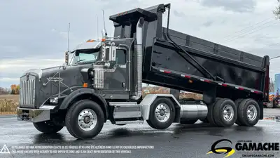 Heavy truck / Camion lourd - # STOCK: C-36913 2018 KENWORTH T800 BENNE BASCULANTE / CAMION DOMPEUR 1...