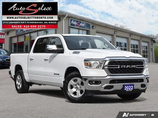 2022 RAM 1500 Big Horn 4x4 - eTorque - Apple Carplay - Clean...
