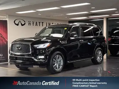 The 2024 INFINITI QX80 LUXE is the final iteration of this legendary body-on-frame SUV, representing...