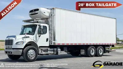 Heavy truck - # STOCK: C-36125 2018 FREIGHTLINER M2 106 CAMION FOURGON RÉFRIGÉRÉE 2018 FREIGHTLINER...