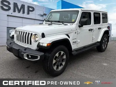 Saskatoon Motor Products - Recent Arrival! 2023 Jeep Wrangler Sahara - Certified. Certification Prog...