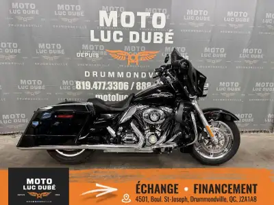 Harley-Davidson FLHX Street Glide 2009 125 751 KM MOTO CANADIENNE ALARME LOWER FAIRING VALISES ALLON...