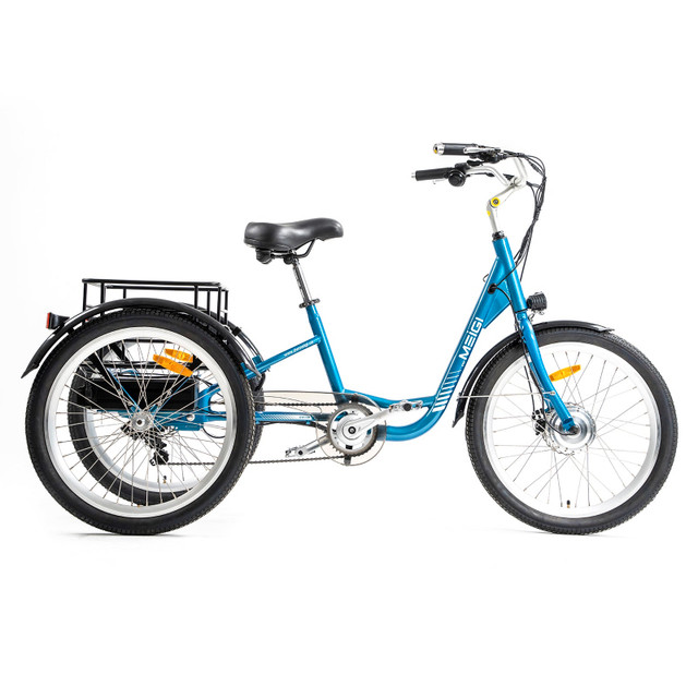 Meigi Hera Electric Trike 80 km Range Free Shipping Warranty dans Vélos électriques  à Ville de Montréal - Image 2