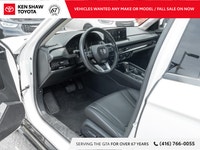 Very Low KM Platinum White Pearl 2025 Honda Accord Hybrid Touring! Navigation / Leather / Sunroof /... (image 8)