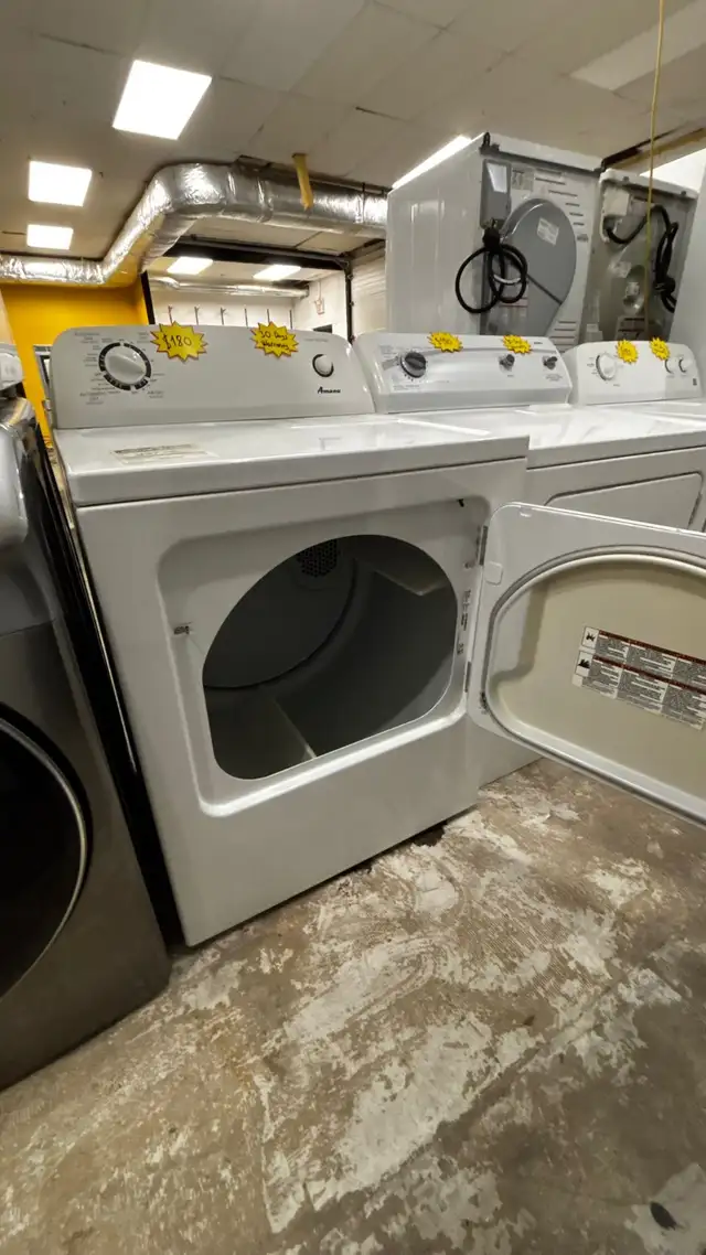 Amana Front Load Electric Dryer 30 Days WarrantyHi-Life in Washers & Dryers in Kitchener / Waterloo - Image 5
