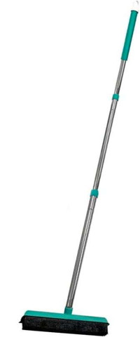 3 IN 1 Tool: Rubber Broom, Squeegee, Duster, for tall people, po