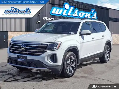 Check out this certified 2025 Volkswagen Atlas Comfortline AWD | Leather | Adaptive Cruise | Cooled...