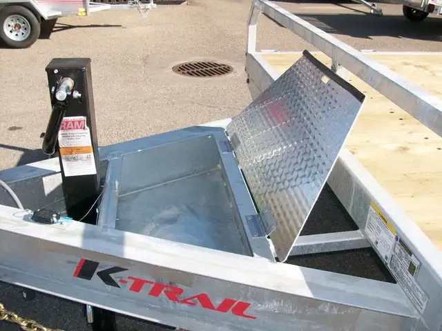 2025 K-Trail DKO 8'.6in. X 20' 2 ESSIEUX 7000LB. GALVANISE CONTR in Cargo & Utility Trailers in Laval / North Shore - Image 10
