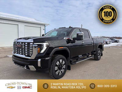 Welcome to Cross Town Motors Roblin WAS: $89990 NOW: $86440GMC Sierra 3500HD Denali ... Engine: 8 Cy...