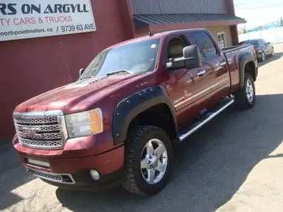 NORTH POINT MOTORS...CALL TEXT 780-224-7791 FINANCING AVAILABLE CHECK OUT THIS 13 GMC 2500 CREW CAB...
