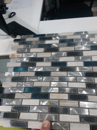 Backsplash tiles kitchen real stones 3 dollars a sheet sqf