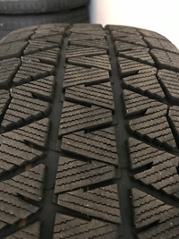 1 x 245/40/18 bridgestone blizzak ws WINTER tire 90 % tread left