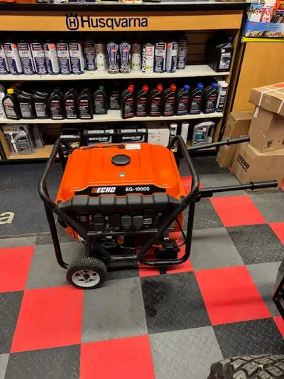 Echo EG10000 Generator Major output for major needs. The EG-10000 generator runs quietly and is capa...