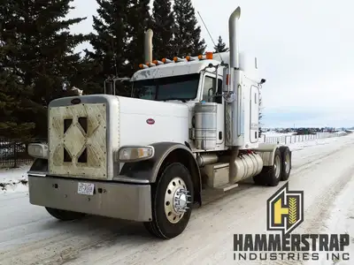 2008 PETERBILT 389 Tandem Axle Sleeper Semi Truck Caterpillar C15 engine 475 HP @ 2100 rpm 1850 torq...