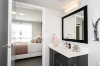 Two-bedroom suite with open floorplan. Includes a large walk-in closet and full ensuite bathroom off... (image 4)