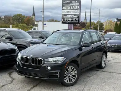 2014 BMW X5 — 7-Seater — White Interior -- Clean Carfax -- Same Owner since 2017 -- Rear Screen PKG...