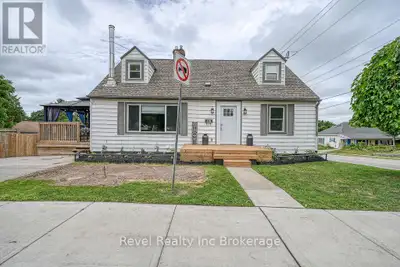 Welcome to 179 Cherry Street, a beautifully renovated 1.5-storey home situated on a large corner lot...