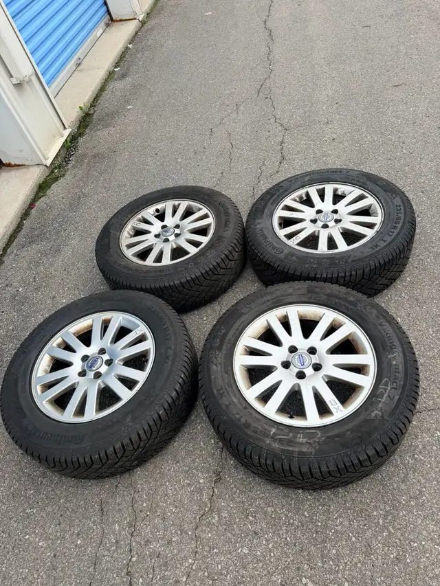 Oem Volvo xc60 xc40 xc90 235/65/17 continental 5x108 winters in Tires & Rims in Mississauga / Peel Region - Image 6