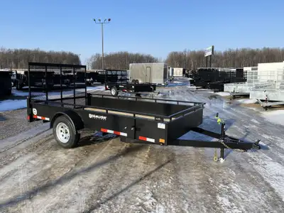 Canada Trailers Single Axle Utility Trailer 2,990lbs GVWR is $3,465.00 ! Ord: 83681 - Ser: 2CPUSC1B7...