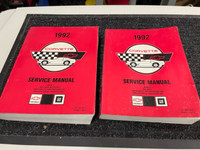 1992 Corvette Service manual set