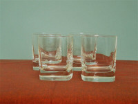 Set of 4 Classic Whiskey Glasses, Vintage