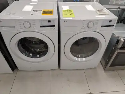 ✨ Scratch & Dent LG Wash & Dryer Set –Only 2 sets available ✨, View more