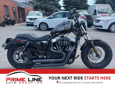 Check out this 2010 CANADIAN Harley-Davidson Sportster Forty 8 1200cc with only 19,294kms. Be sure t...