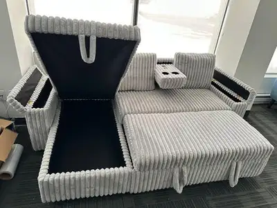 BRAND NEW IN BOX LAYLA SOFA BED(OPTION TO PAY ON DELIVERY), View more
