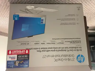 STUDENTS: All in one HP 27 inch touchscreen desktop $675, View more