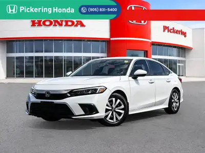 Certified. LX-B|CarPlay|Heated Seats 2024 Honda Civic LX LX-B|CarPlay|Heated Seats Platinum White Pe...
