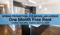 515 McMillan Avenue - Two-Bedroom Suite Apartment for Rent