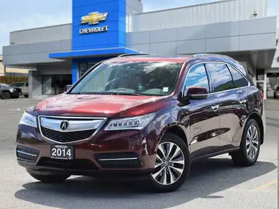 2014 Acura MDX Navigation Package SH-AWD Luxury, versatility, and advanced all-weather capability co...