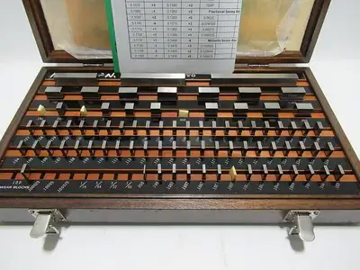 Various Different Size Mitutoyo Gage Blocks, View more