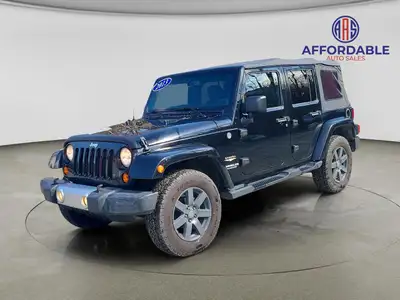 Affordable 2013 Jeep WRANGLER UNLIMITED SAHARA –– Brand new MVI! KEY HIGHLIGHTS!!! Great Deal + Easy...