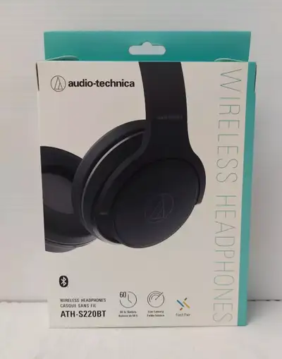 (86998-2) Audio-Technica ATH-S220BT Headphone, View more