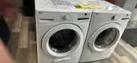 Washers and Dryers. Stacked LG Brand. Front Load.