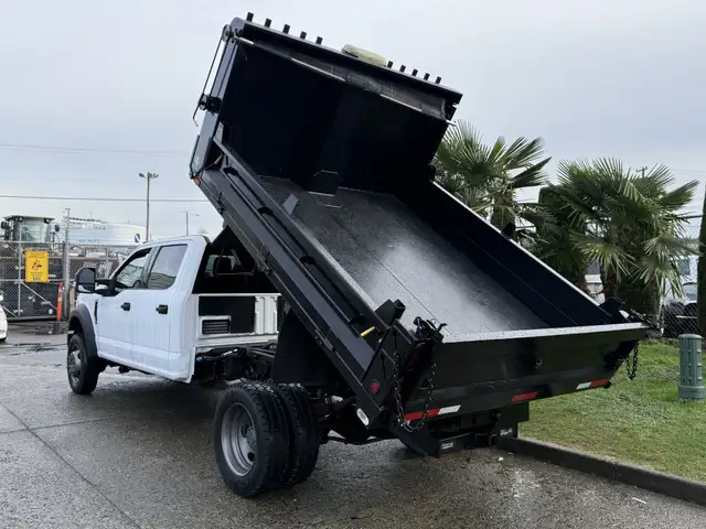 2017 Ford F-450 Super Duty XL 4x4 Crew Cab 9 Foot Dump Truck in Heavy Trucks in Regina - Image 18