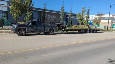 Previously Owned - Recent CVIP 2024 LOW PROFILE GOOSENECK 40FT W/9FT HYDRAULIC DOVETAIL (102" X 40')...