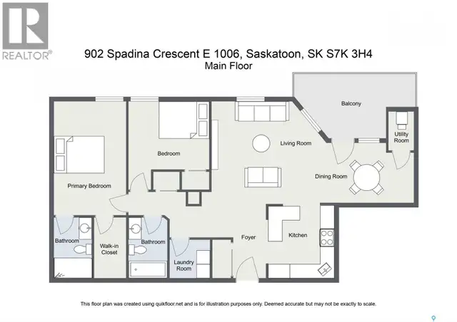 1006 902 Spadina CRESCENT E Saskatoon, Saskatchewan in Condos for Sale in Saskatoon - Image 30