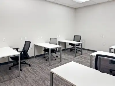 Set up a large, fully serviced office with 25 people at Regus Waterloo, with layout flexibility buil...