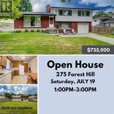 275 Forest Hill Drive – $735,000 4 Beds | 2 Baths | Spacious Side-Split, A charming sidesplit, 2,000...